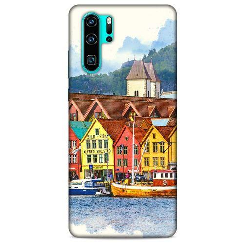 Cityx (21) Huawei P30 Pro Kılıf Silikon Kapak Desenli