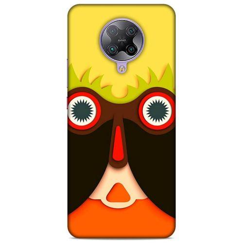 Lopard Xiaomi Poco F2 Pro Uyumlu Kılıf Soyut Sanat (4) Desenli Koruma Kılıfı