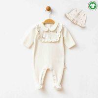 Eslenza Şapkalı Tulum 2240 Krem