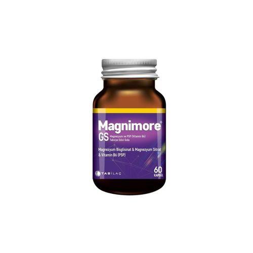 Magnimore Magnimore Gs Magnezyum Ve P5p Vitamin B6 60 Kapsül