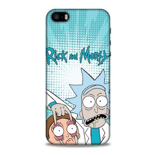 Apple Iphone 5 Uyumlu Kılıf Rick And Morty (2) Kabı Morty Smith