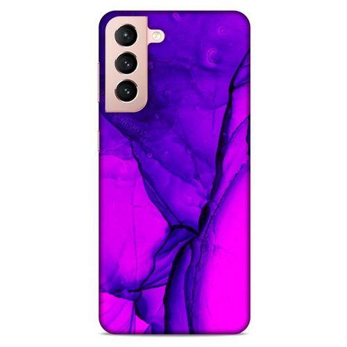 Samsung Galaxy S21 Uyumlu Kılıf Pembe Delisi (13) Silikon Kap Suluboya