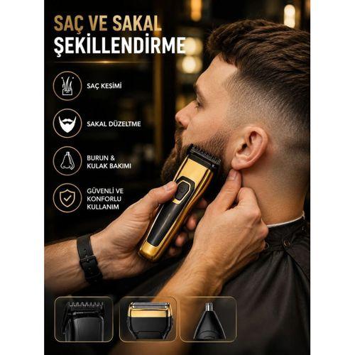 3'ü 1 Arada Şarjlı Kişisel Bakım Ve Tıraş Makinesi