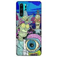 Huawei P30 Pro Uyumlu Kılıf Rick And Morty (28) Arka Kapak Dimensional