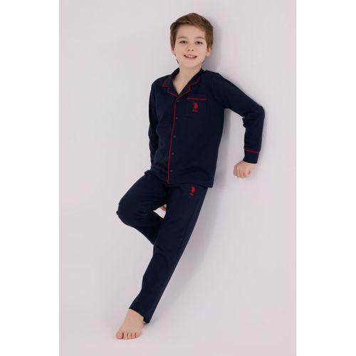 U.S. Polo Assn Gömlek Pijama US2234-4 Lacivert