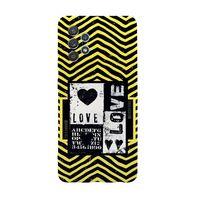 Samsung A52 Black Love Premium Silikonlu Telefon Kılıfı