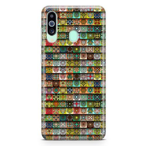 Samsung Galaxy A60 Kılıf Tarihi Motifler Arka Kapak Koruma Desenli Full Koruyucu