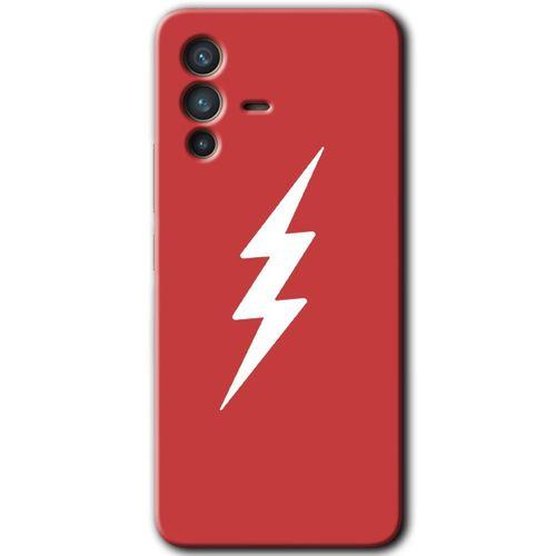 Vivo V23 5G Kılıf HD Desen Baskılı Arka Kapak - Flash Logo