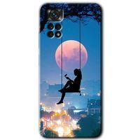 Redmi Note 11s 5G Global Kılıf HD Desen Baskılı Arka Kapak - Yalnız Kadın + Kırılmaz Cam