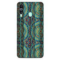 Samsung Galaxy M40 Kılıf Baskılı Özel Seri Taşlı (32) Soft Silikon Kılıf