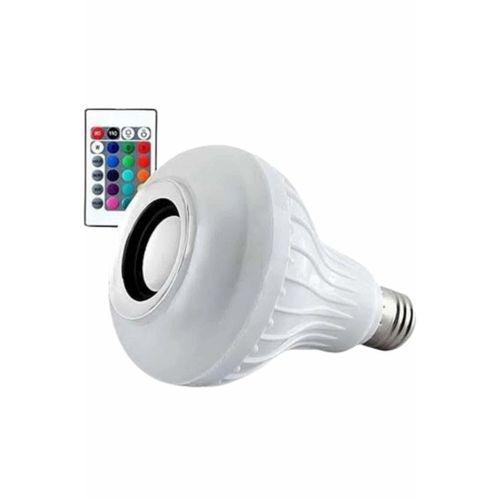 Lamba Hoparlör Ampül Görünümlü Renk Değiştirebilen Android Ve İos Uyumlu