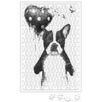 Balloon Dog Pug Köpek Puzzle 240 Parça Yapboz