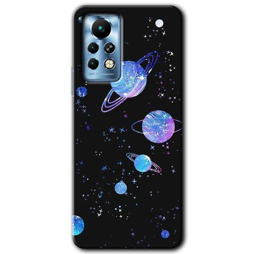 İnfinix Note 11 Pro Kılıf HD Desen Baskılı Arka Kapak - Samanyolu Galaksi