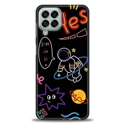Samsung Galaxy M33 Kılıf HD Baskılı Kılıf - Yes + Tam Ekran Koruyucu