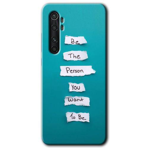 MRCİLETİSİM Xiaomi Mi Note 10 Lite Kılıf HD Desen Baskılı Arka Kapak + Temperli Cam - Want You