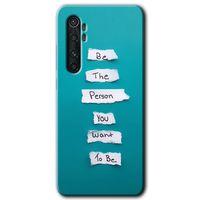 MRCİLETİSİM Xiaomi Mi Note 10 Lite Kılıf HD Desen Baskılı Arka Kapak + Temperli Cam - Want You