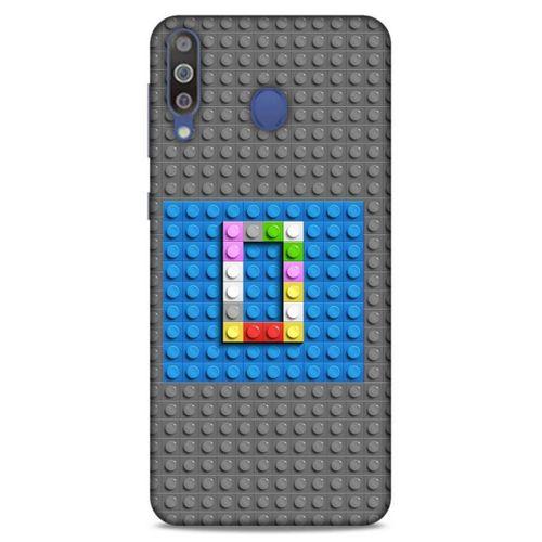 Lopard Samsung Galaxy M30 Uyumlu Kılıf BloX (26) Tpu Silikon Kılıf O Harfi