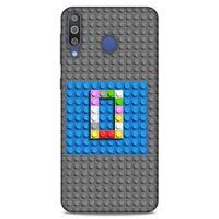 Lopard Samsung Galaxy M30 Uyumlu Kılıf BloX (26) Tpu Silikon Kılıf O Harfi