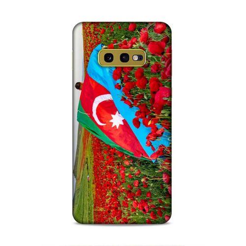 Samsung Galaxy S10e Uyumlu Kılıf Azarbaijan (8) Baskılı Kılıf Azərbaycan Lale