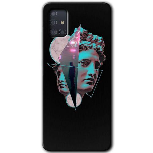 Galaxy A51 Kılıf HD Desen Baskılı Arka Kapak - Heykel