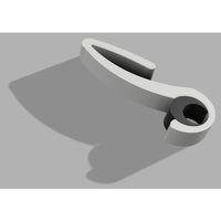 Verrou Tringle 20mm Perde Destek Askısı V Randa Akena (Bu ürün Sadece Plastik parçadır - Almadan Önce Soru Sorabilirsiniz)