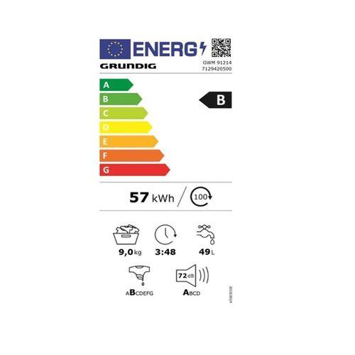 Grundig GWM 91214 9 KG 1200 Devir Çamaşır Makinesi