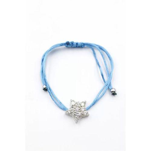 Yıldız İp Bileklik - Turkuaz
