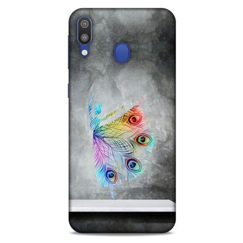 Samsung Galaxy M20 Kılıf Desenli Özel Seri Tüyler (38) Neo Hybrid Kılıf