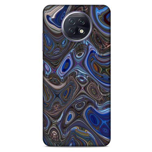 Xiaomi Redmi Note 9T Uyumlu Kılıf Mavi Delisi (4) Koruma Kılıfı Yağlıboya