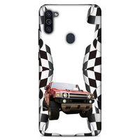 Lopard Samsung Galaxy M11 Uyumlu Kılıf PickUpX (24) Darbe Emici Kılıf Kırmızı Hummel