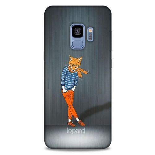 Samsung Galaxy S9 Kılıf FunnyMaX (48) Bumper Kılıf Turuncu Tilki