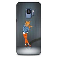 Samsung Galaxy S9 Kılıf FunnyMaX (48) Bumper Kılıf Turuncu Tilki