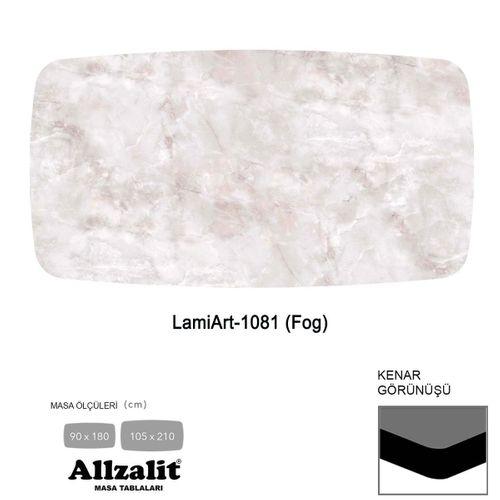 Allzalit LamiArt Masa Tablası 90X160 - DCLAMART-1081 - (Fog)