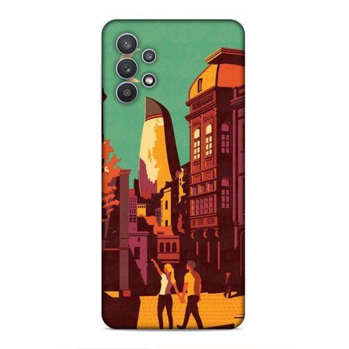 Samsung Galaxy A32 Uyumlu Kılıf Azarbaijan (44) Tough Armor Kılıf Bakü Çizim