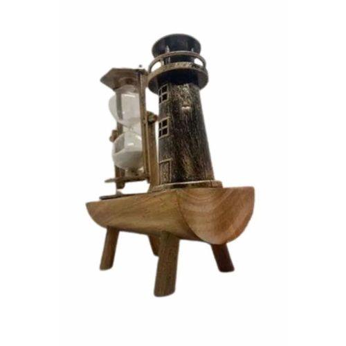 Hediyelik Kum Saati Retro Dekoratif Deniz Feneri Kum Saati