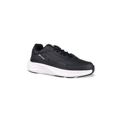 Mp 242-2037 Siyah Beyaz Unisex Bağcıklı Spor Ayakkabı