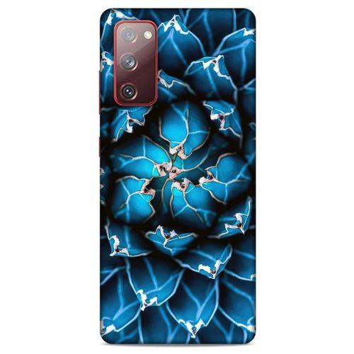 Lopard Samsung Galaxy S20 Fe Uyumlu Kılıf Bahar (1) Kılıfı Mavi