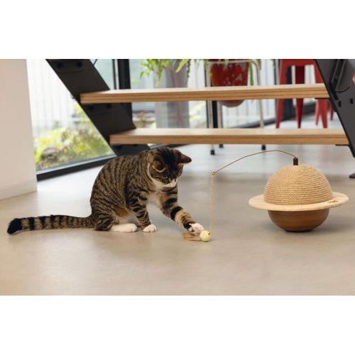 Beeztees DBL Kedi Tırmalama ve Oyuncağı, 29,5x29,5x20cm