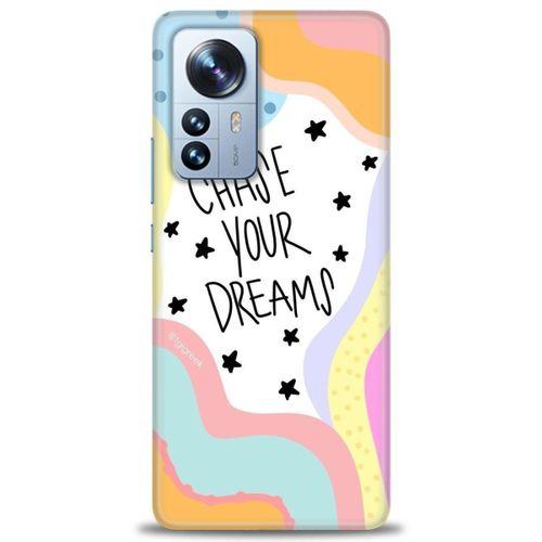 Xiaomi Mi 13 Lite Kılıf HD Baskılı Kılıf - Chase Your Dreams + Tam Ekran Koruyucu