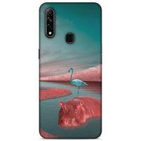 Lopard Oppo A31 Uyumlu Kılıf Manipülasyon ☻ (21) Koruyucu Kapak Baskılı