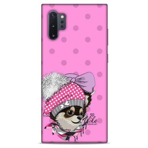 Animax Icon Dog Samsung Galaxy Note 10 Plus Kılıf Desenli Silikon