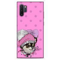 Animax Icon Dog Samsung Galaxy Note 10 Plus Kılıf Desenli Silikon
