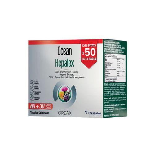 ORZAX Ocean Hepalex 60+30 Softjel Kapsül - %50 Daha Fazla 850071952919