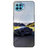 Lopard Oppo Reno 4 Lite Uyumlu Kılıf PickUpX (36) Glitter Kılıf Koyu Gri