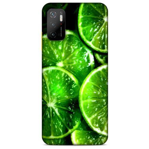 Xiaomi Poco M3 Pro Uyumlu Kılıf Yeşil Delisi (26) Tpu Silikon Kılıf Tropikal orman yeşili