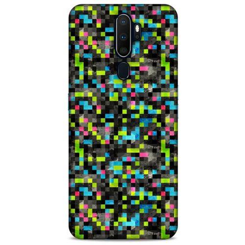 Geometrix 01 Oppo A5 2020 Kılıf Silikon Kapak