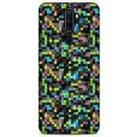 Geometrix 01 Oppo A5 2020 Kılıf Silikon Kapak