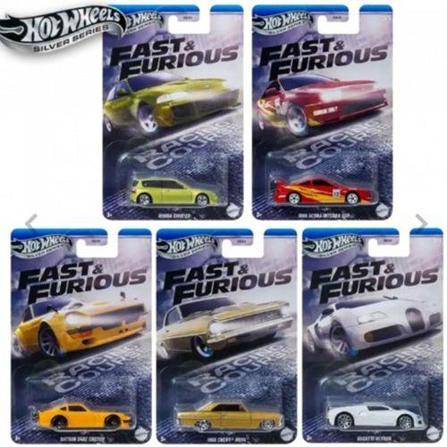 Hot Wheels Silver Series Fast & Furious 5'li Set HNR88