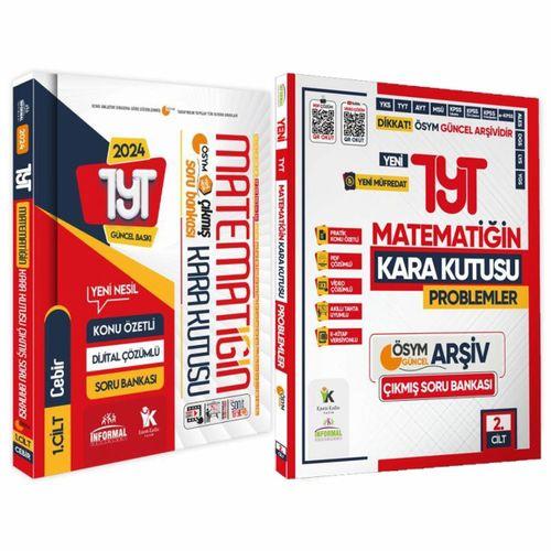 YKS-TYT Matematik Kara Kutu 1 ve 2 Cilt Konu Özetli D Çözümlü ÖSYM Soru Bankası SET PAKET