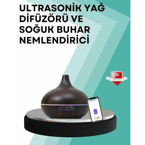 Büyük Su Hazneli Ultrasonik Difüzör Ve Oda Nemlendirici